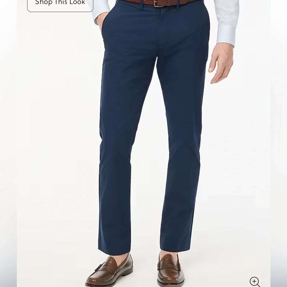 J crew Straight-fit tech chino pant